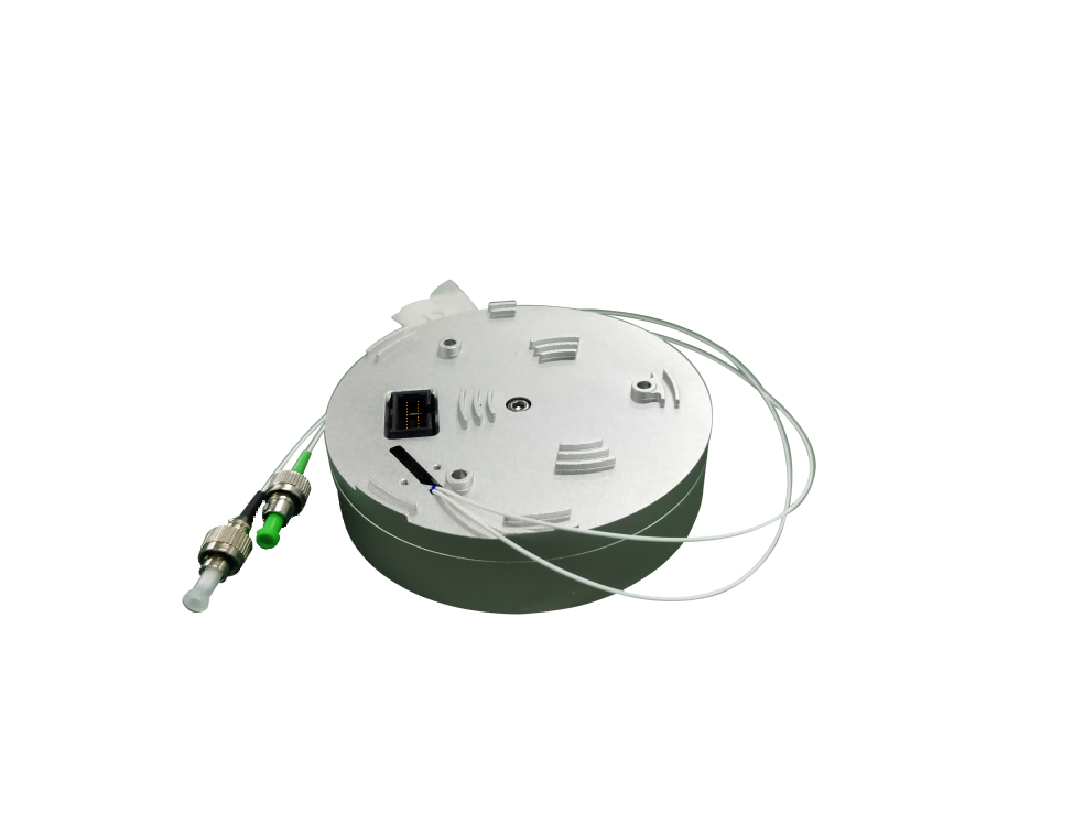 circular fiber pulsed lidar laser